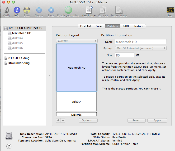 partition a hard drive windows 10 for os x